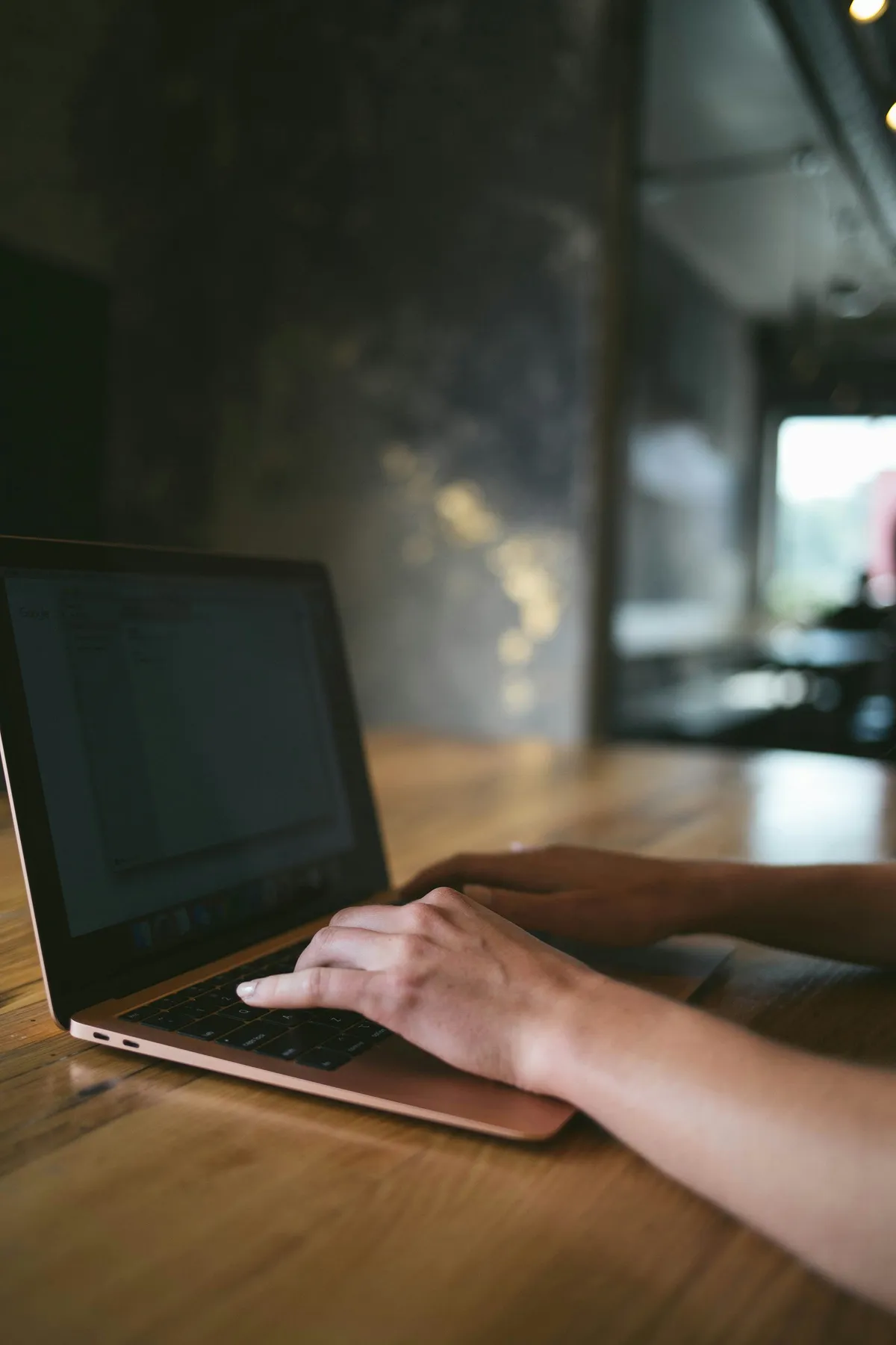 Person on laptop