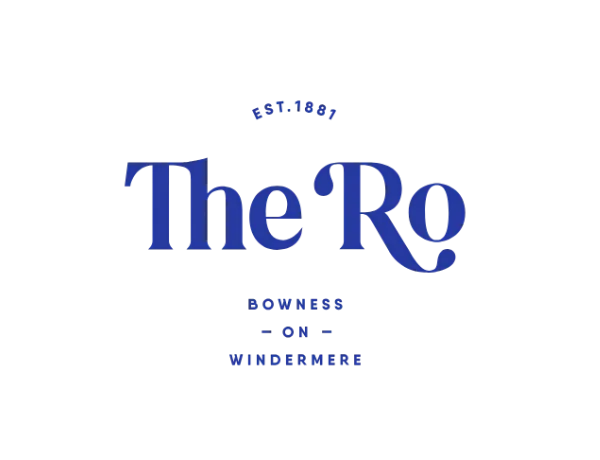 The Ro Hotel logo with text 'Est. 1881', 'The Ro', and 'Bowness-on-Windermere'.