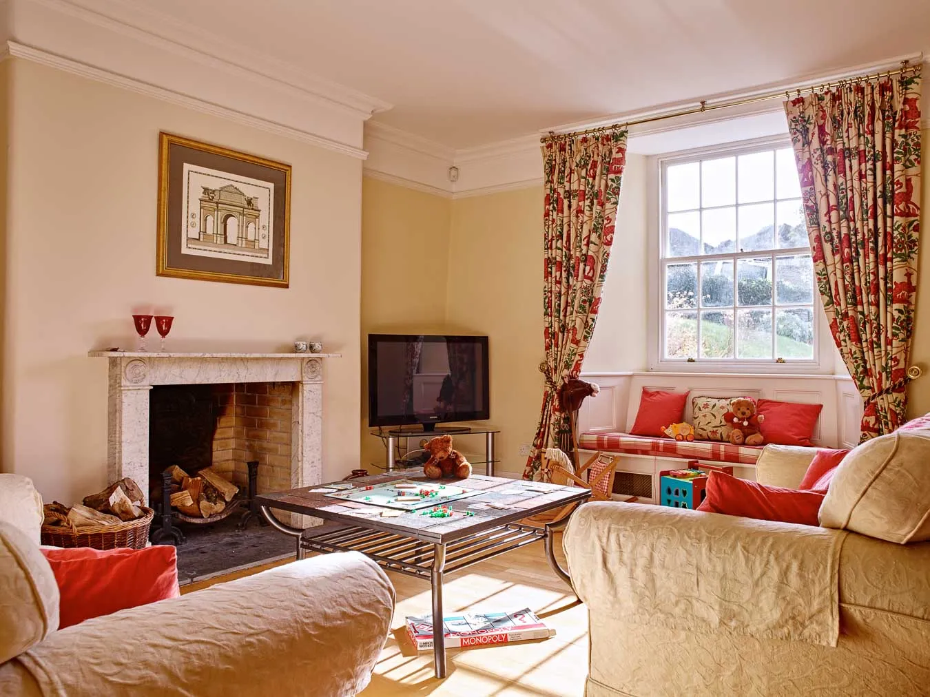 Flear House - living area