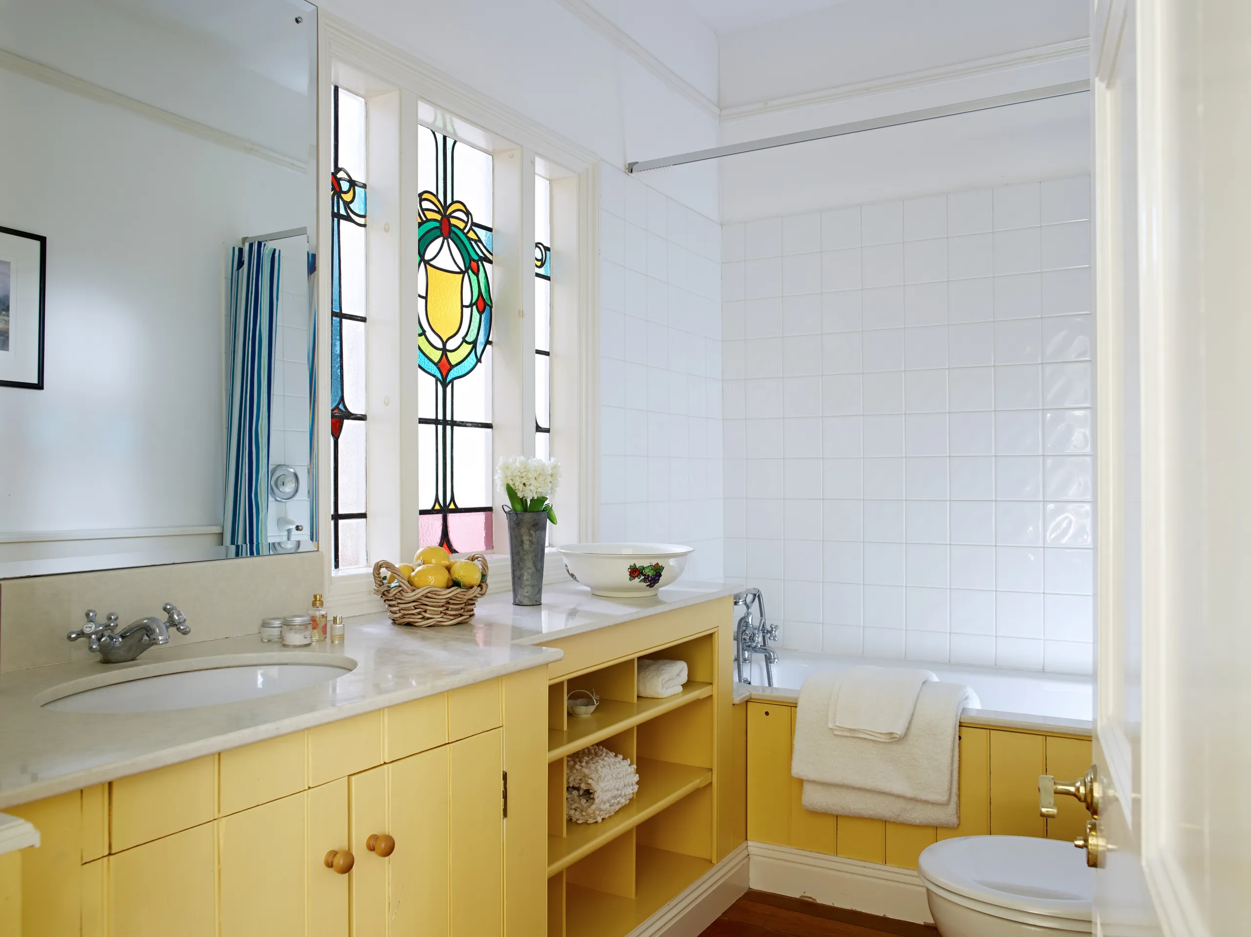 Yellow Bathroom
