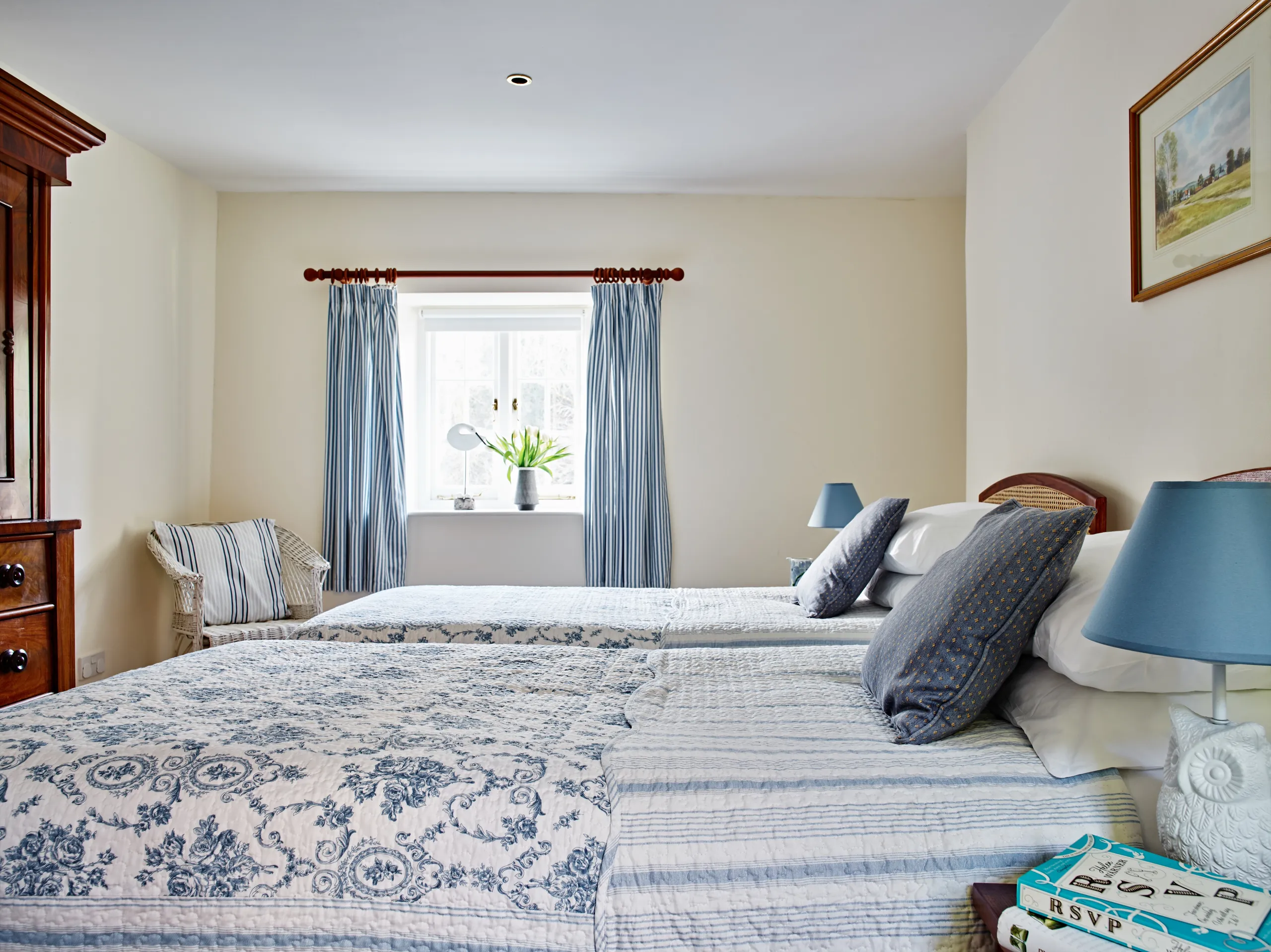 Twin bedded room