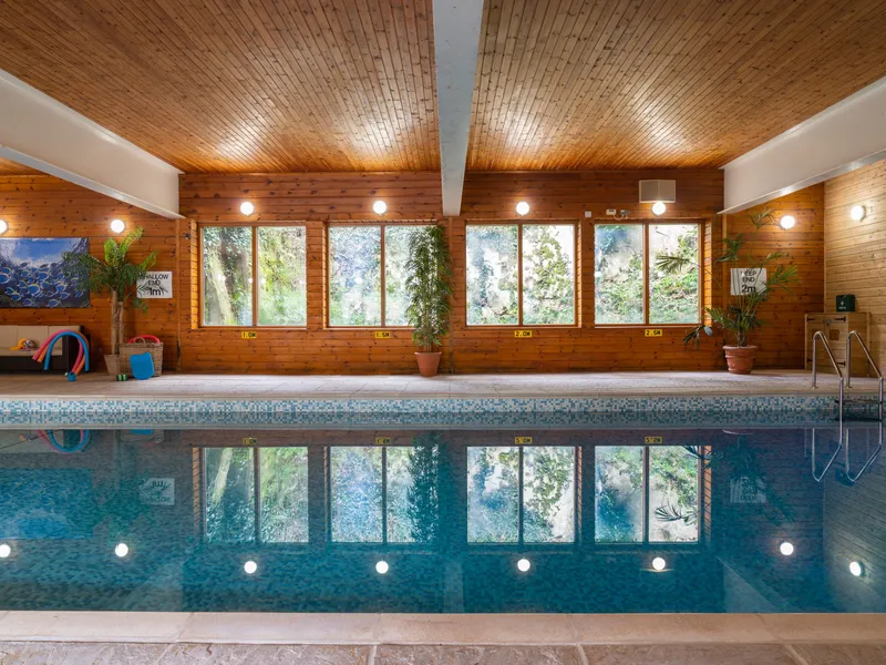 indoor heated swimming pool