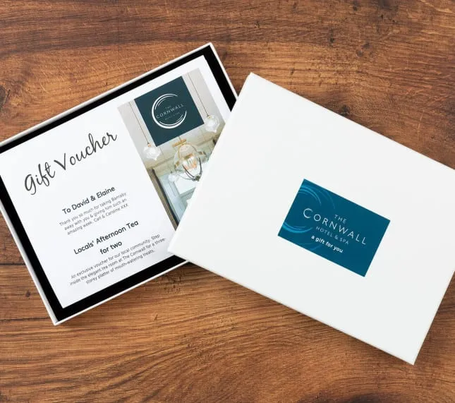 The Cornwall Voucher in box