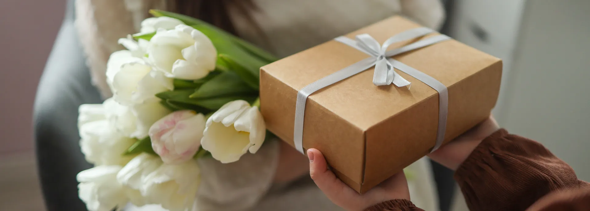 Mother's Day gift and flowers