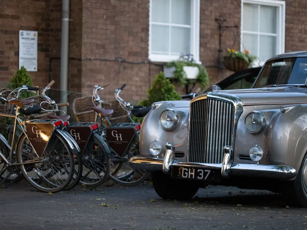 Bentley and bikes