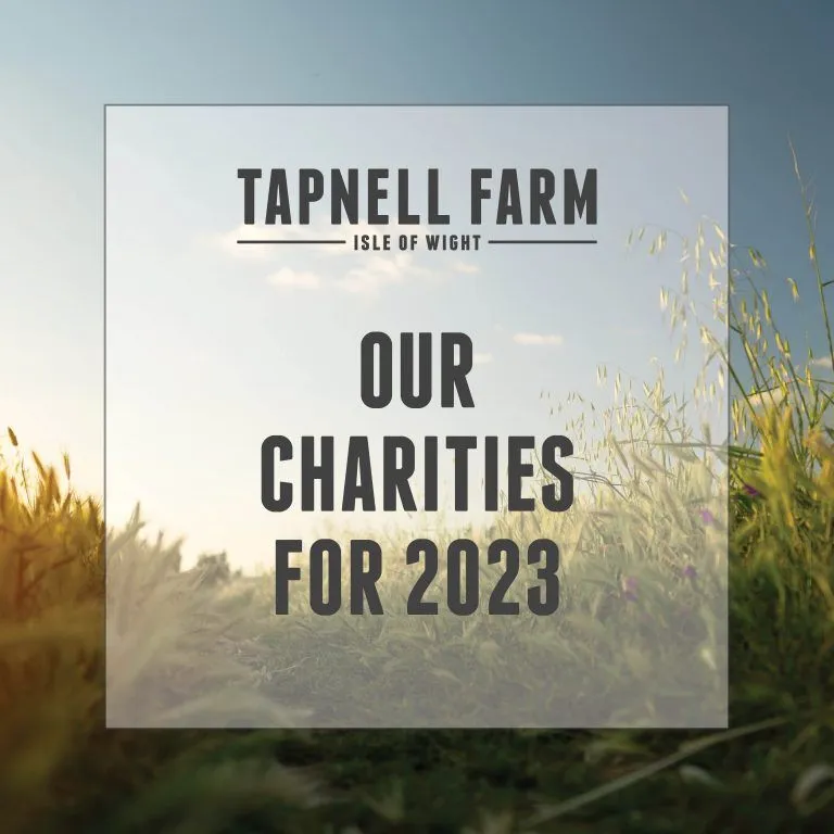Tapnell Farm Isle of Wight graphic reading 