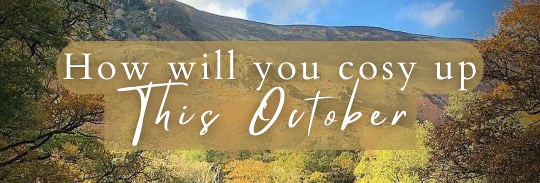 Autumn hotel offer advert for The Royal Oak Hotel in Borrowdale, Keswick, set against a scenic Lake District valley landscape.