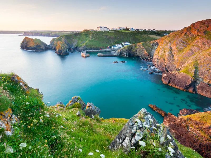 Views over Mullion Cove