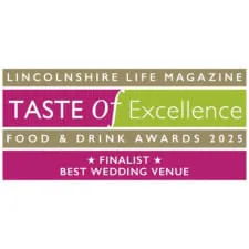 Lincolnshire Life Magazine Award 2025 for Finalist of Best Wedding Venue