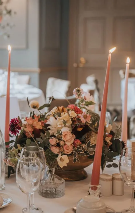 Wedding table decor