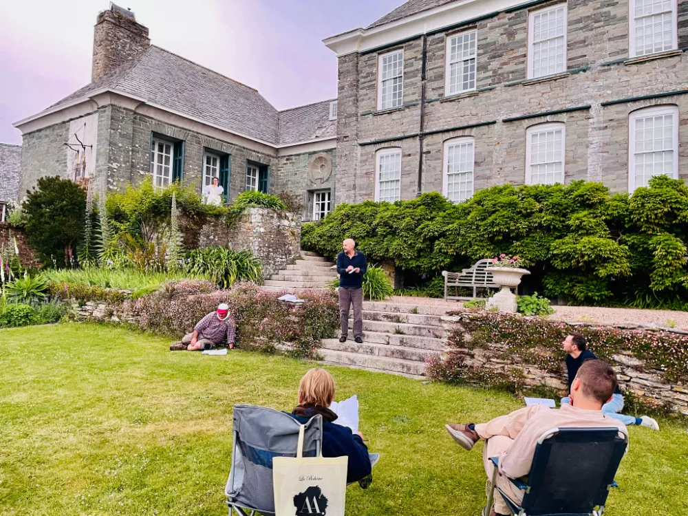 Rehearsal in the Walled Garden